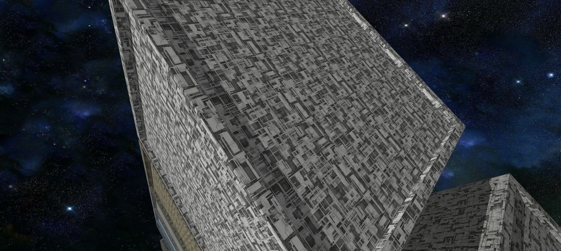 20 Seamless Sci-fi Panels - Fine Grid Texture_7