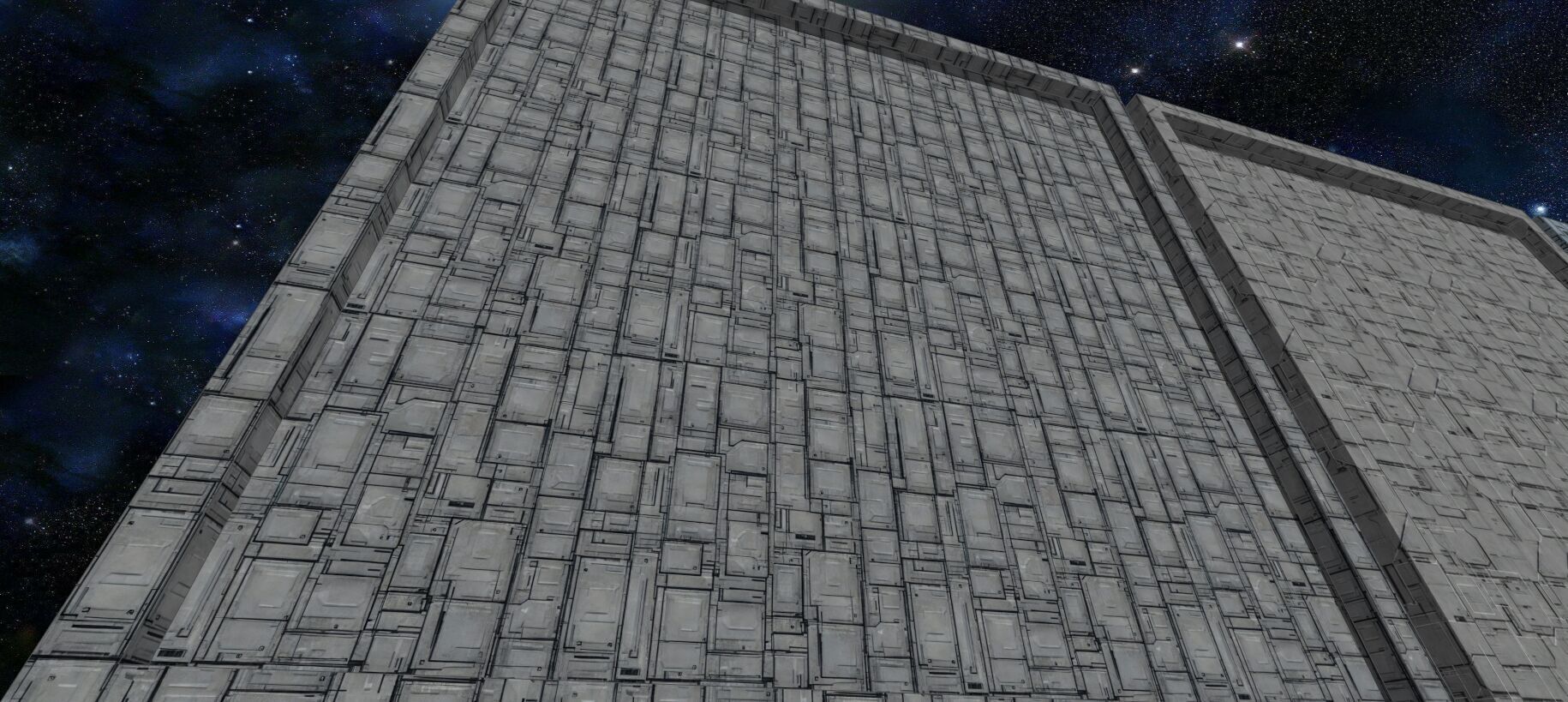 20 Seamless Sci-fi Panels - Fine Grid Texture_3