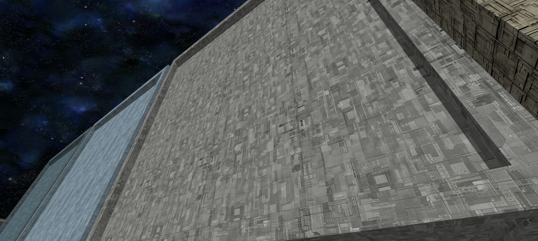 20 Seamless Sci-fi Panels - Fine Grid Texture_15