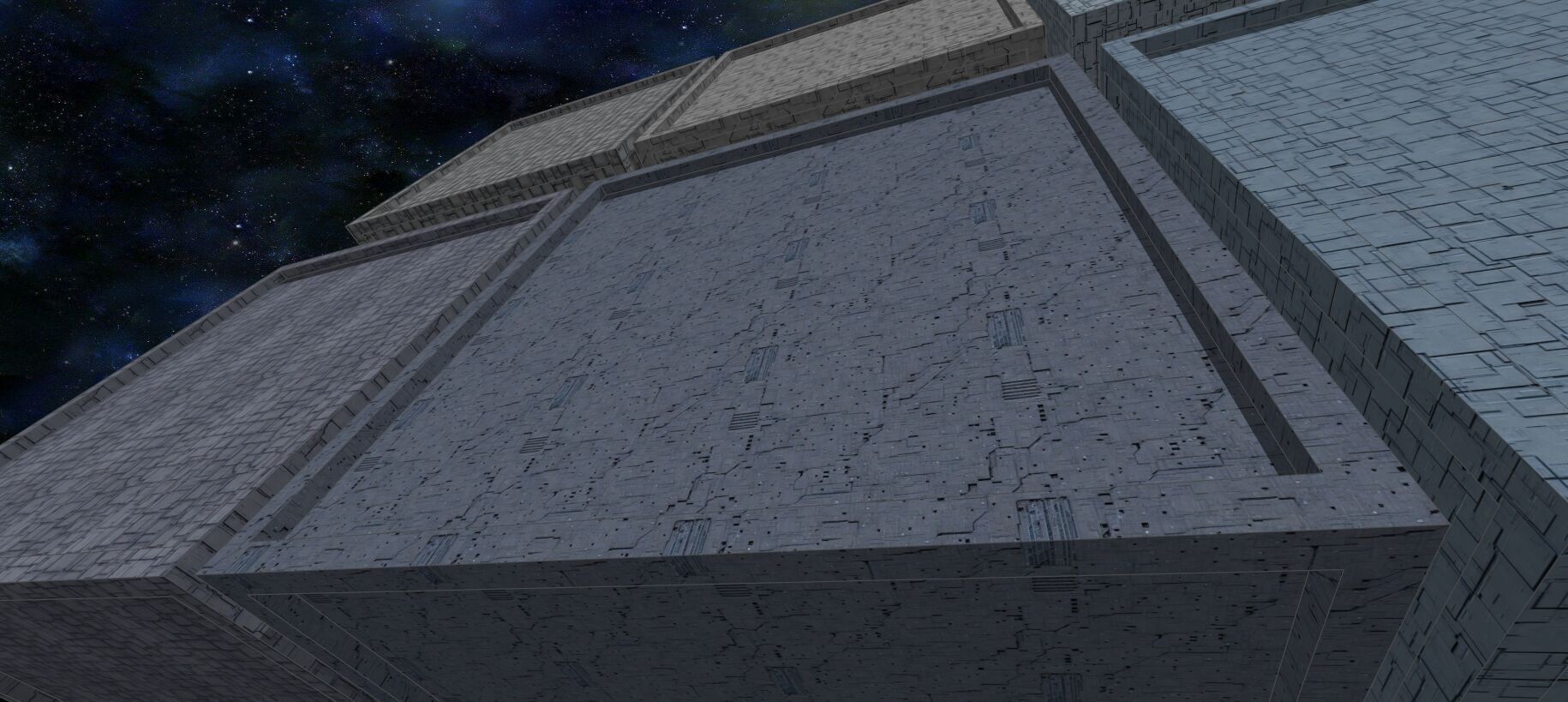 20 Seamless Sci-fi Panels - Fine Grid Texture_9