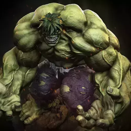 Hulk 3D Print 3D print model