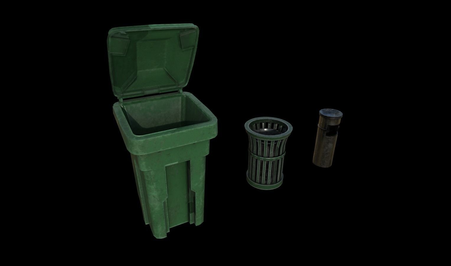 Street Props Pack 2 Low-poly 3D model_13