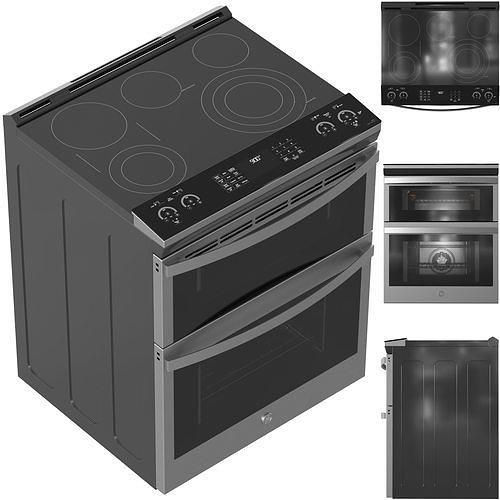 GE Appliance Collection 04 3D model 2