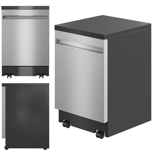 GE Appliance Collection 04 3D model 5