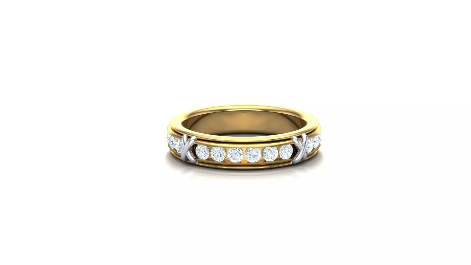 Solitaire Women Ring Version 2 SLT 17 3D model 3D printable | CGTrader