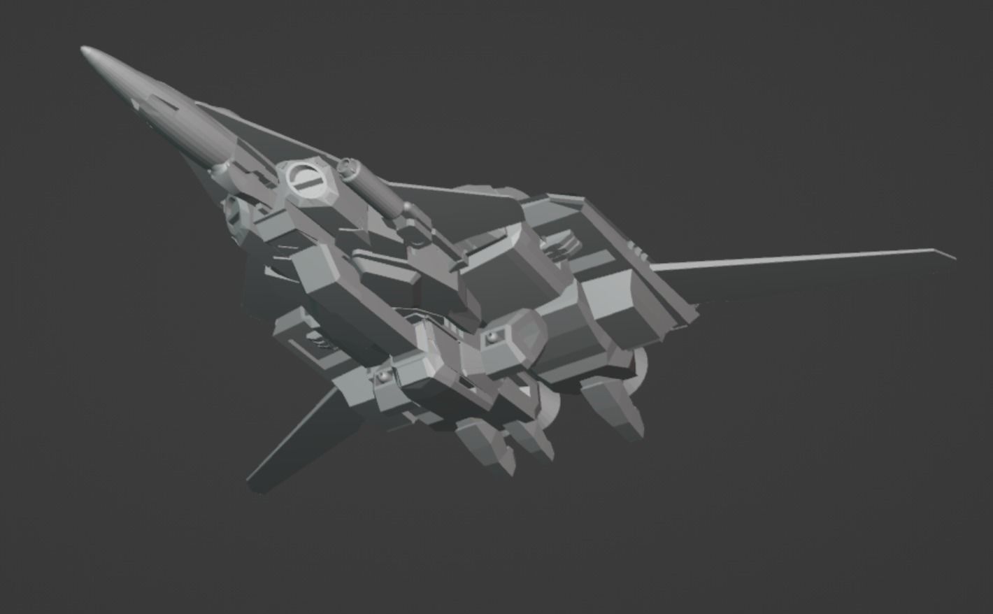 VERITECH ALFA AND BETA FIGHTER- ROBOTECH 3D model_3