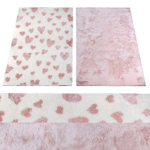 Rugs collection 427 Low-poly 3D model