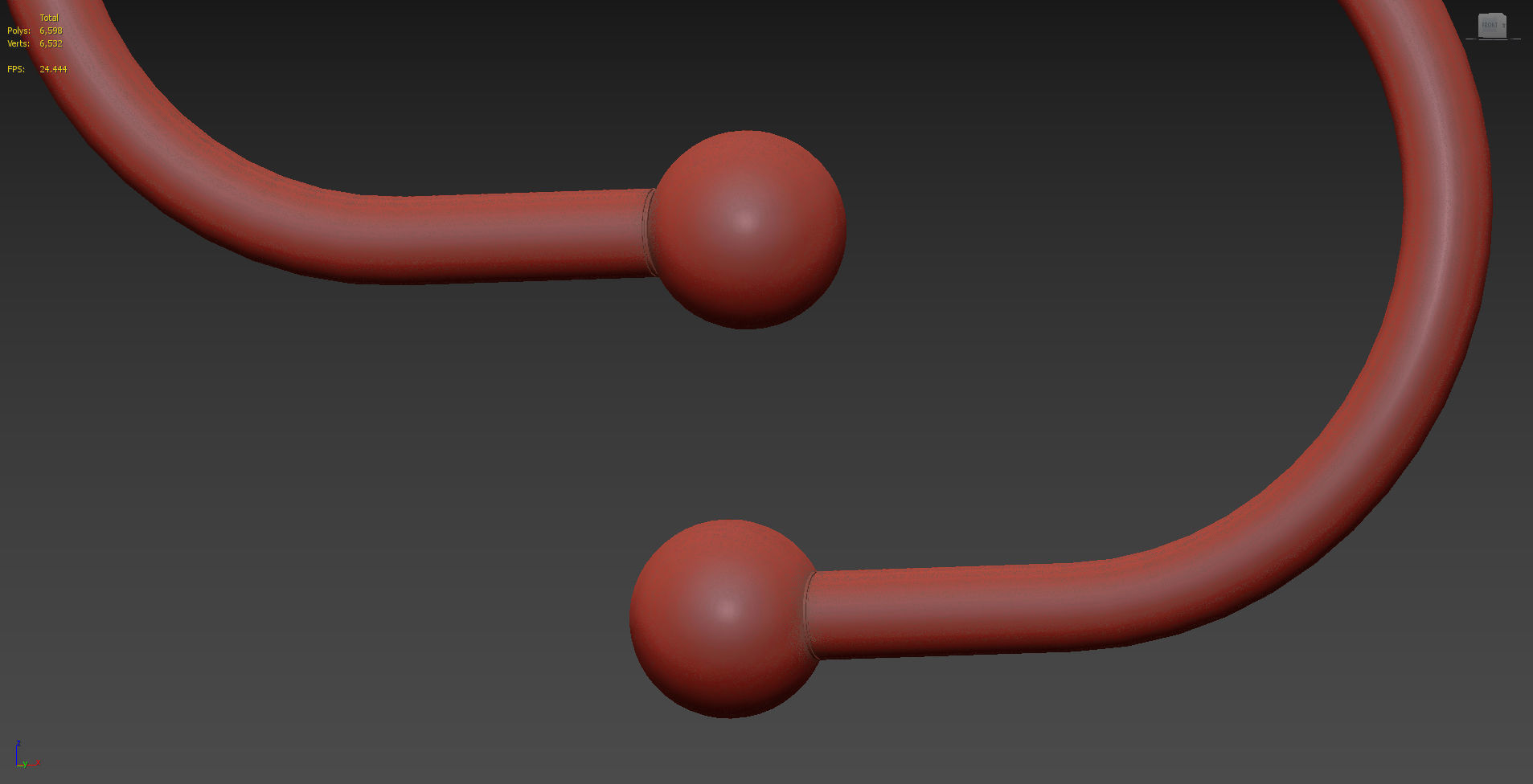 Double Pendant C Lights from Bower Studios 3D model_6