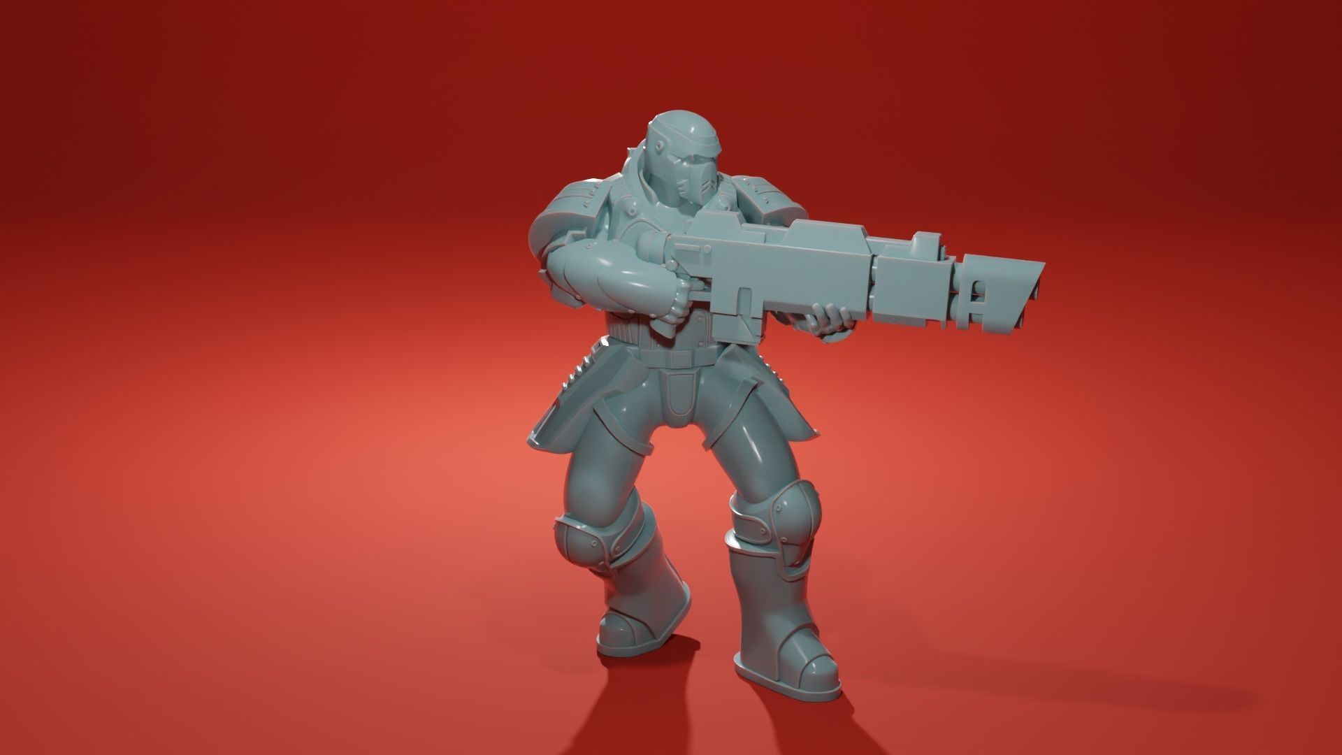 Iron Guard Mercenary Veteran Soldier 3D model 3D printable | CGTrader