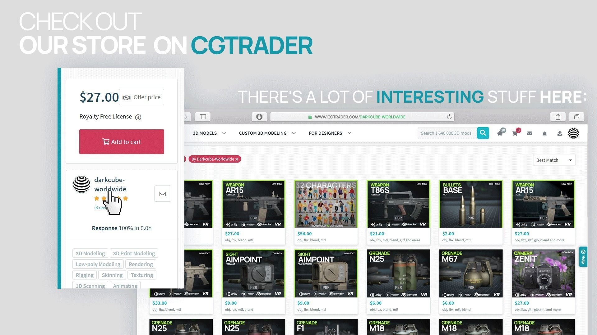 Game Ready F1 Grenade Low-poly 3D model_5