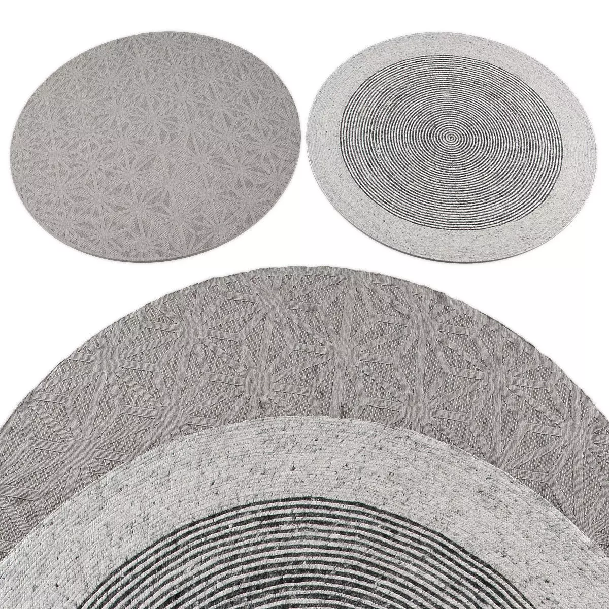 Rugs collection 433 Low-poly 3D model_0