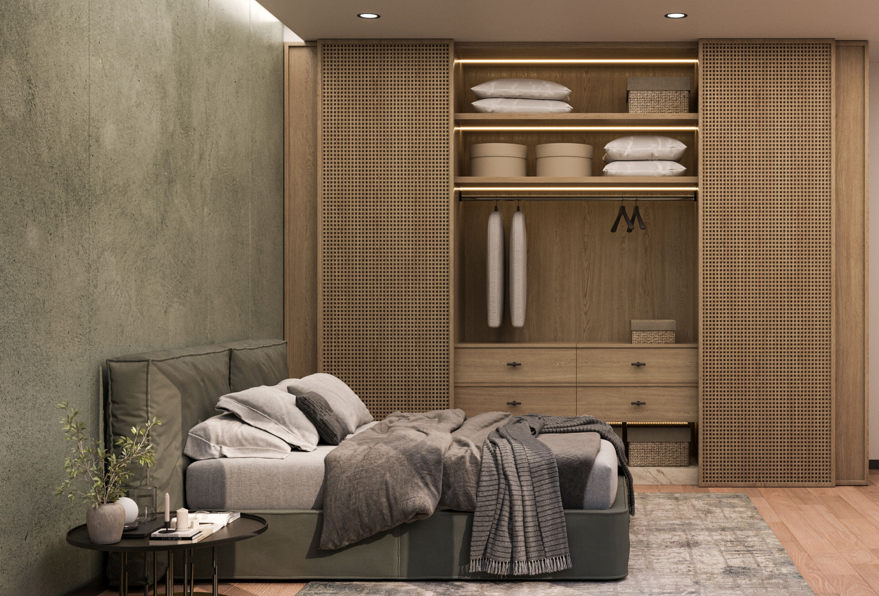 Interior scene Bedroom  3D model_1