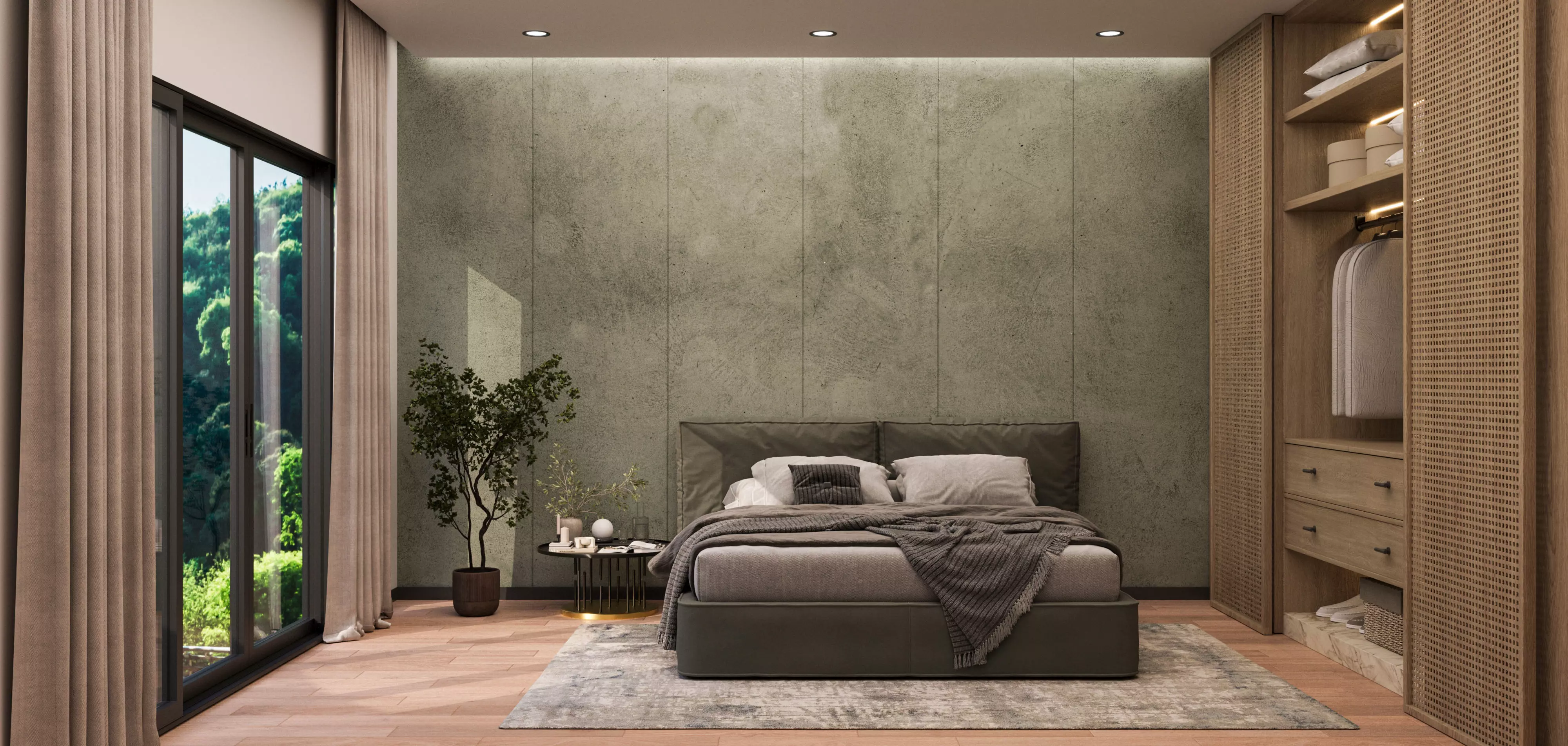 Interior scene Bedroom  3D model_0