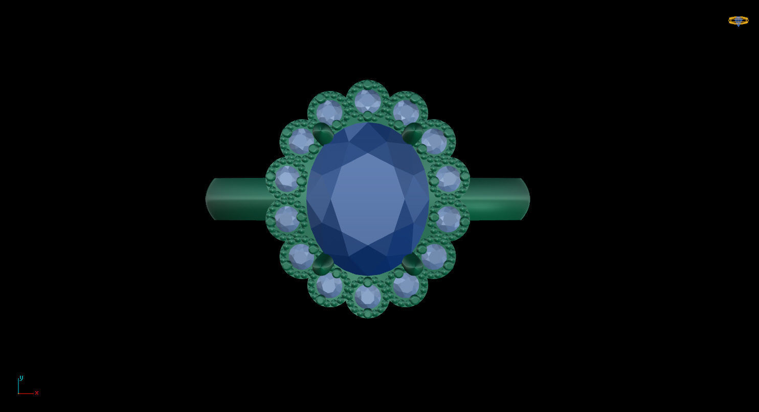 Ring N32 3D print model_7