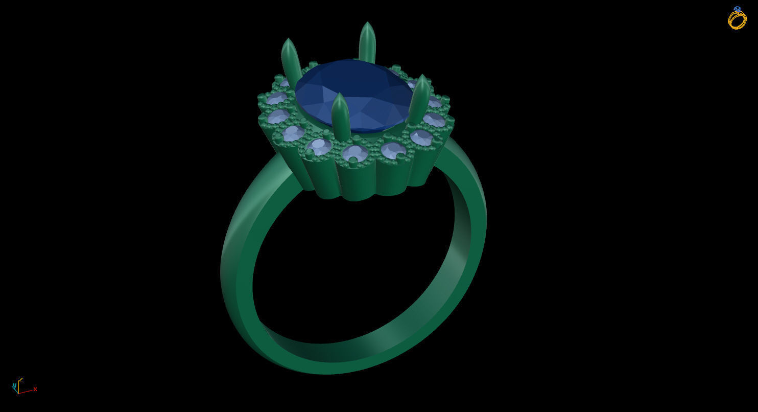 Ring N32 3D print model_5