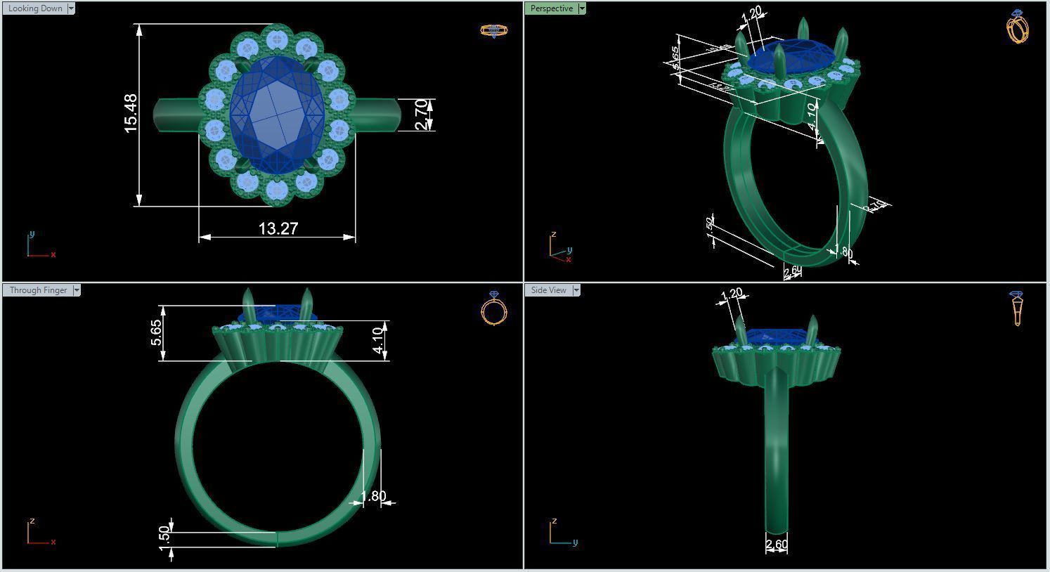 Ring N32 3D print model_12