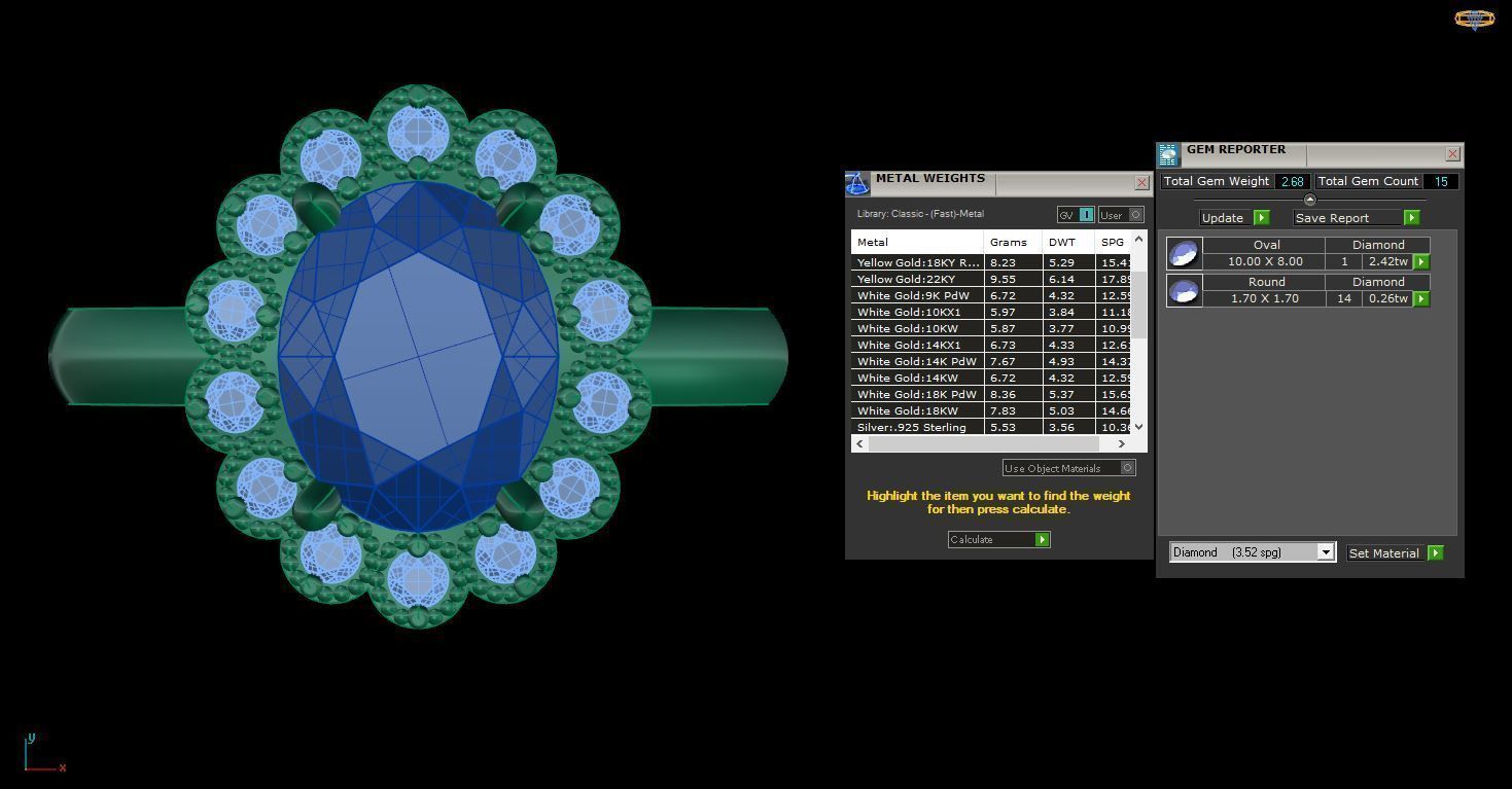 Ring N32 3D print model_11