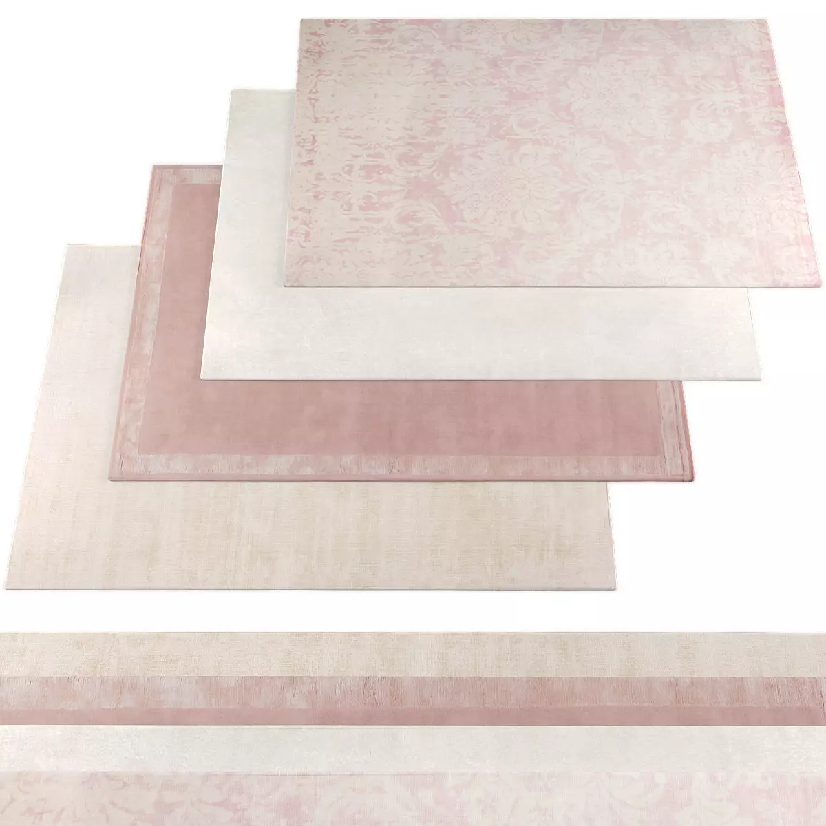 Rugs collection 351 Low-poly 3D model_0