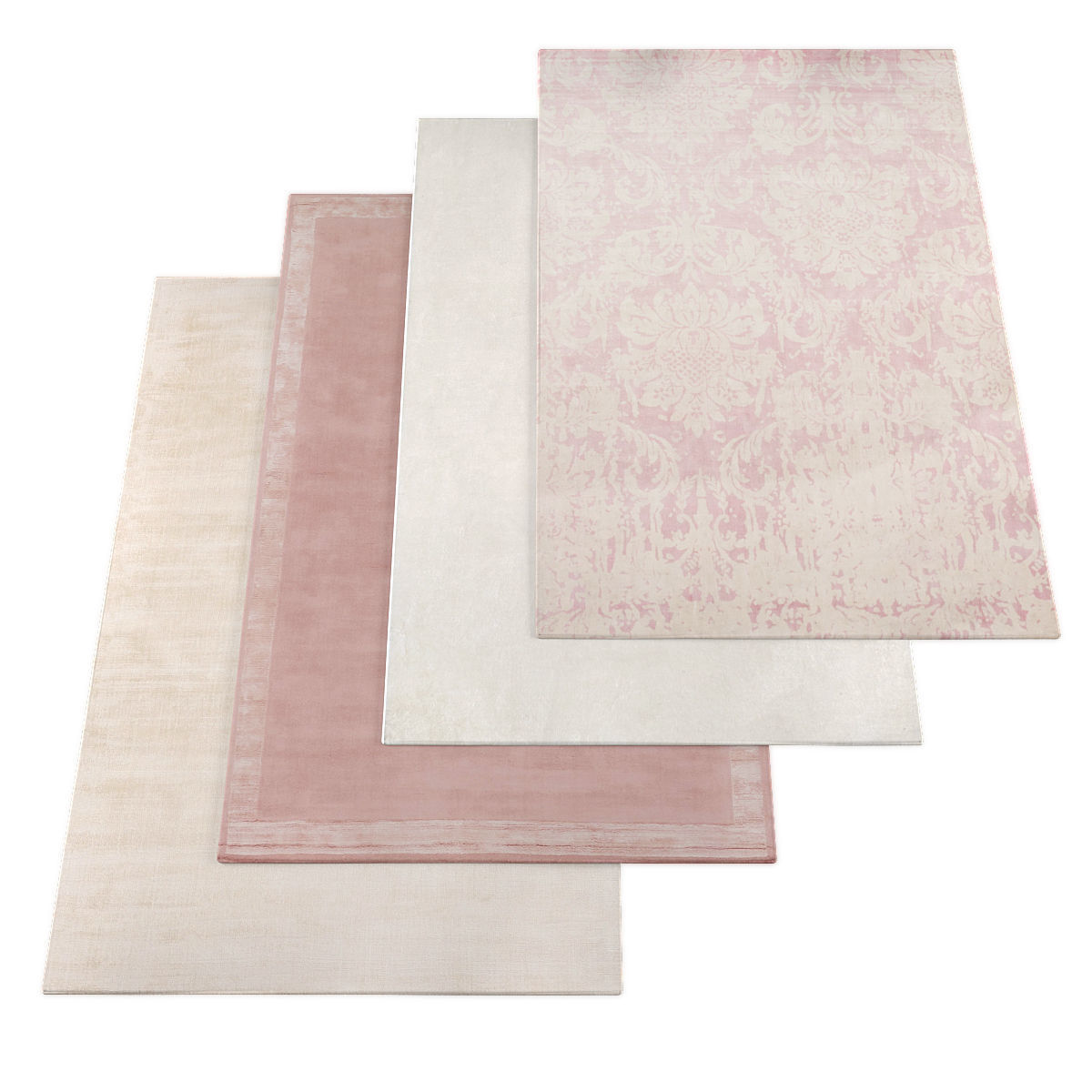 Rugs collection 351 Low-poly 3D model_2