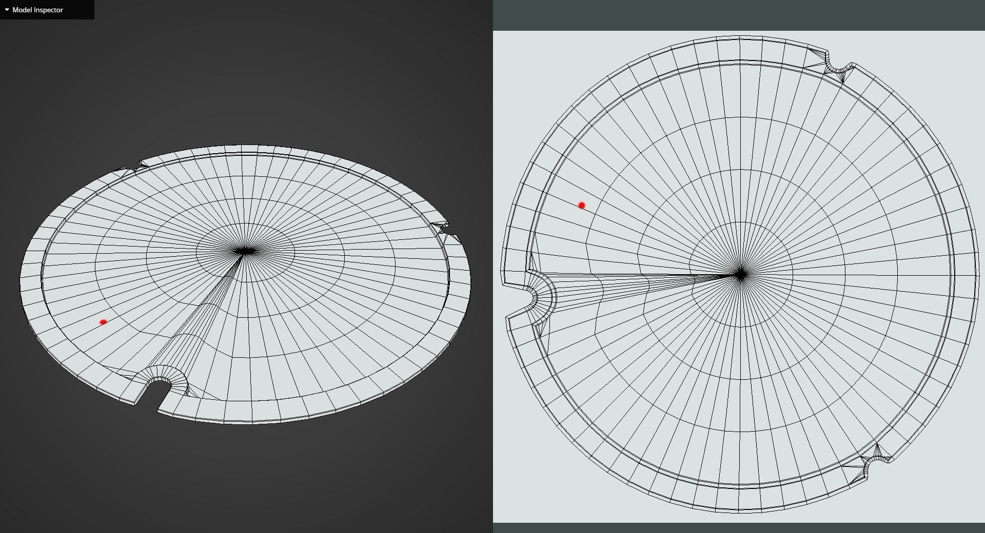 Game Ready Osaka Manhole Low-poly 3D model_9