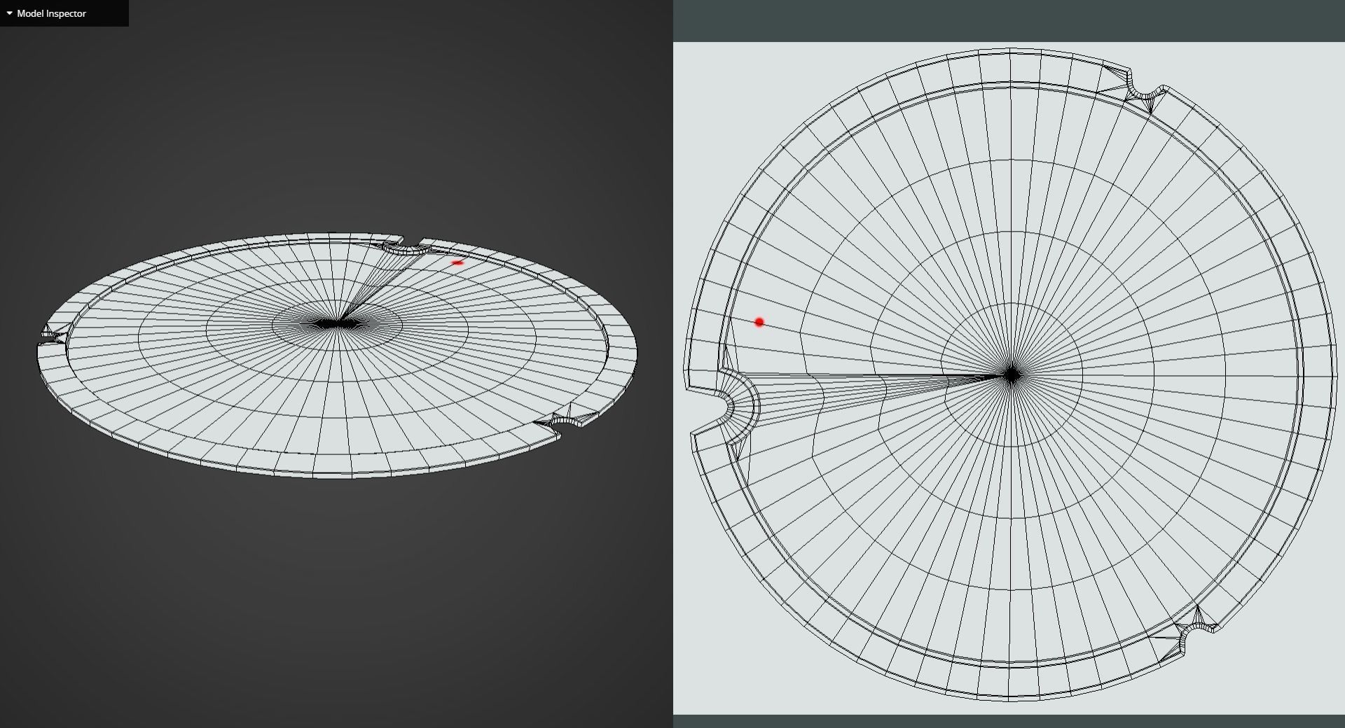 Game Ready Osaka Manhole Low-poly 3D model_10