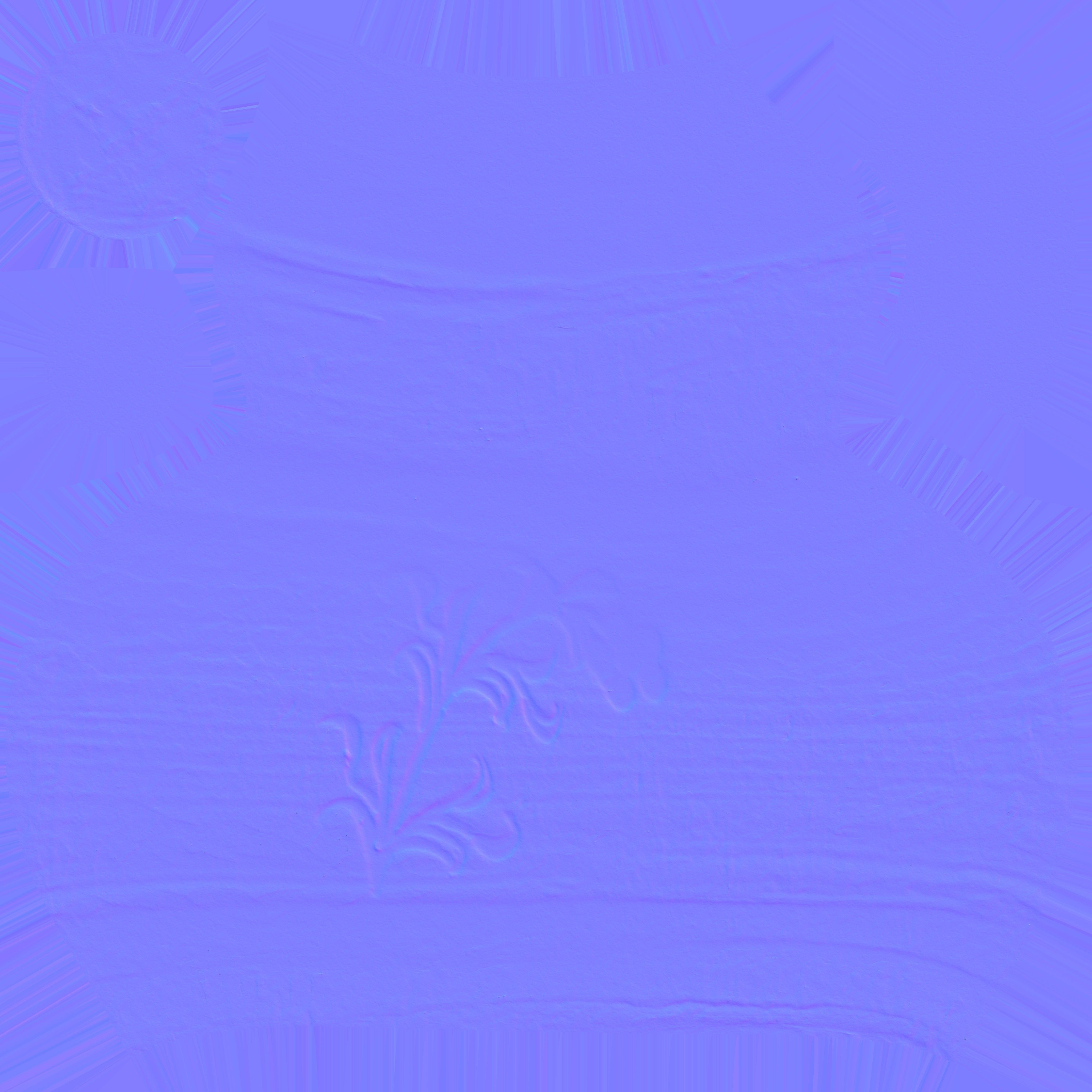 Game Ready Korean Vase Low-poly 3D model_16