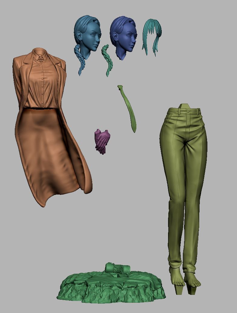 MAKIMA CHAINSAW MAN 3D print model_3