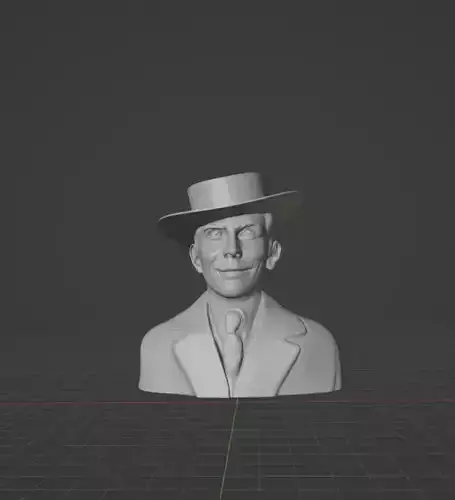 Hank Williams 3D print model