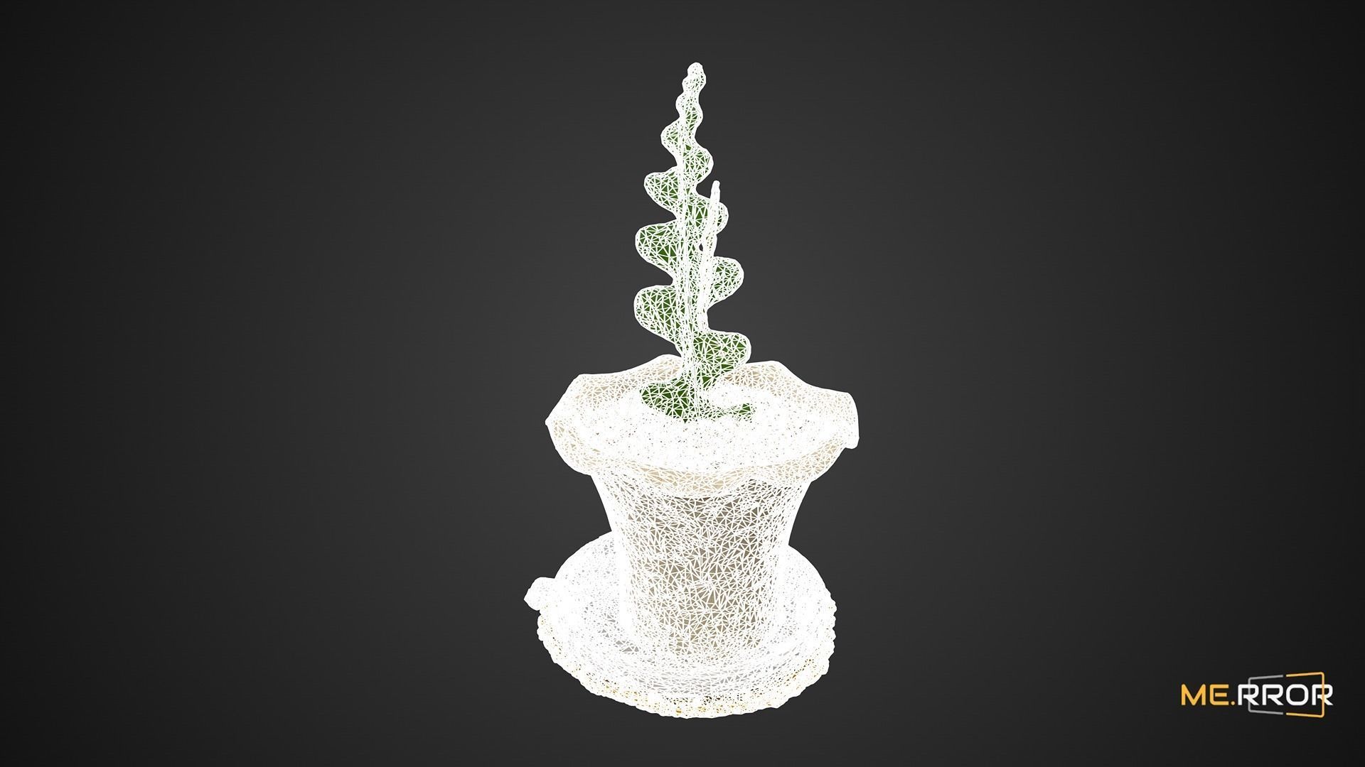 Cactus Plant Pot 3D model_7