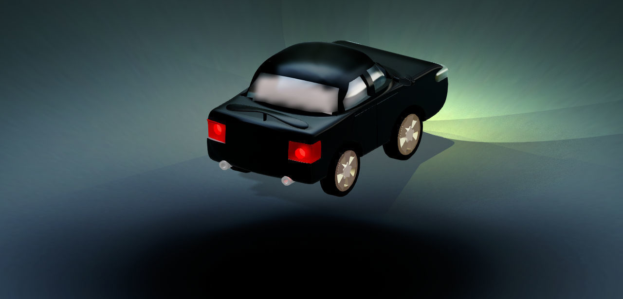 Car Model Free 3D model_2
