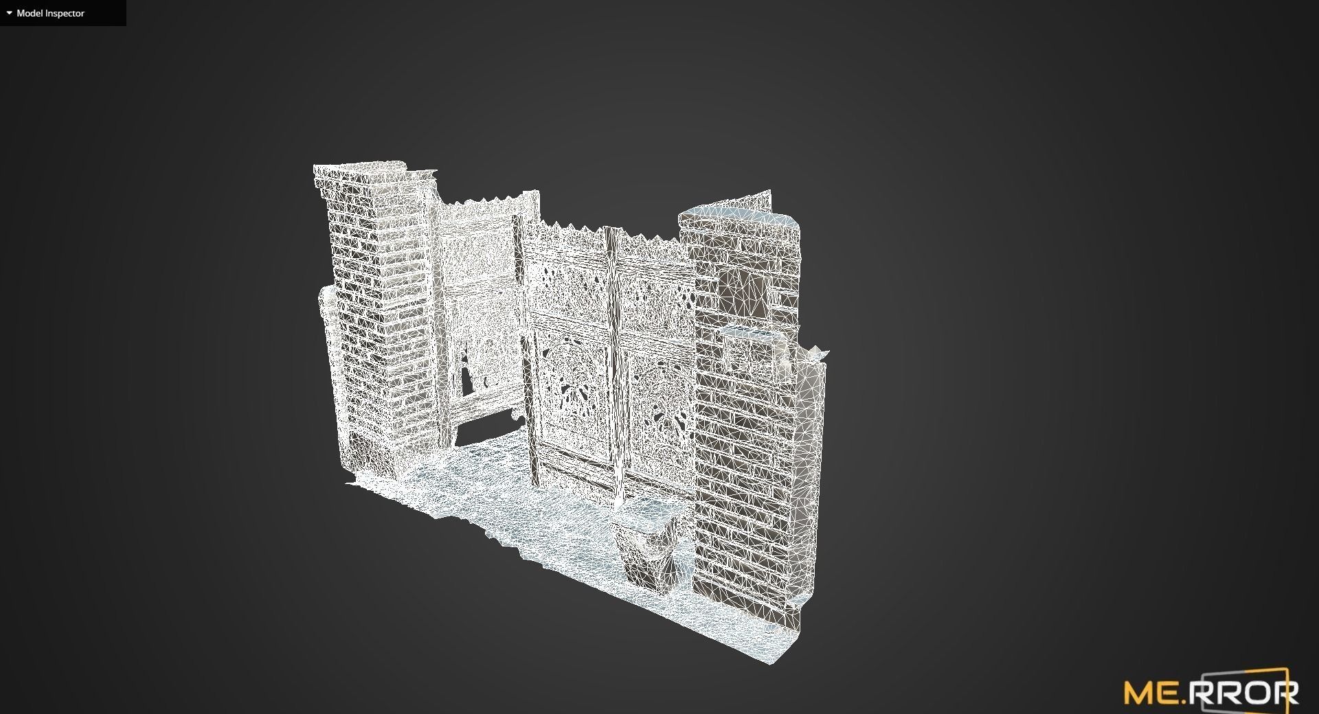 Korean Villar Door 3D model_10