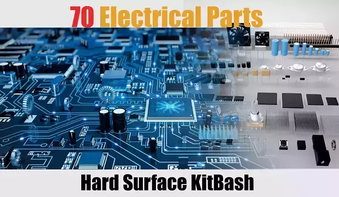 70 Electrical parts kitbash