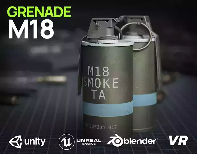 Game Ready M18 TA Flash Grenade