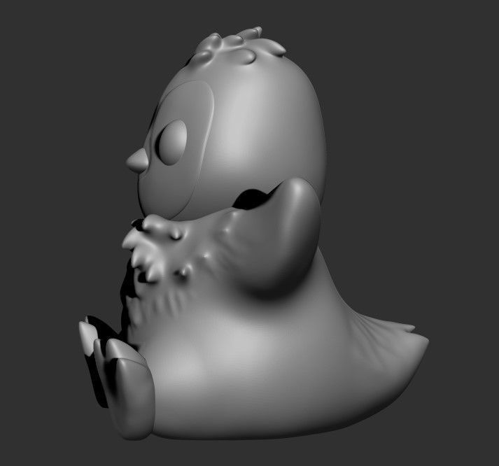Baby Penguin 3D print model_3