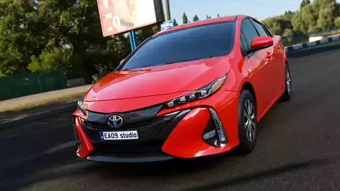 2022 Toyota Prius Prime 3D model