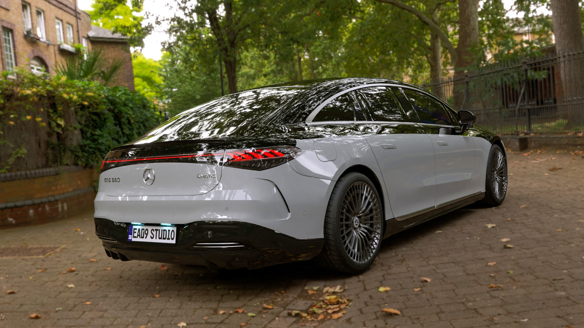 Mercedes Benz EQS 580 3D model_1