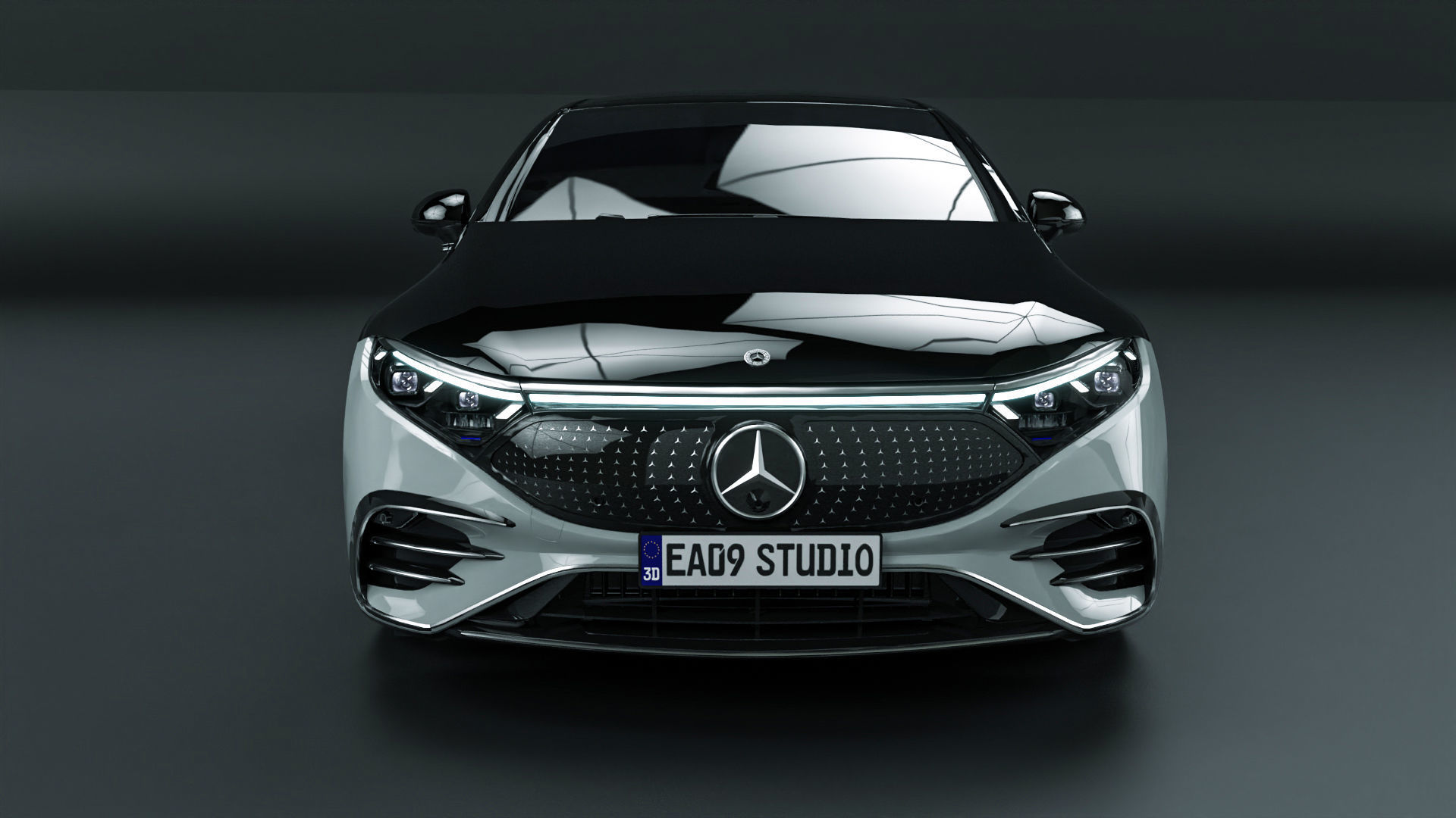 Mercedes Benz EQS 580 3D model_5