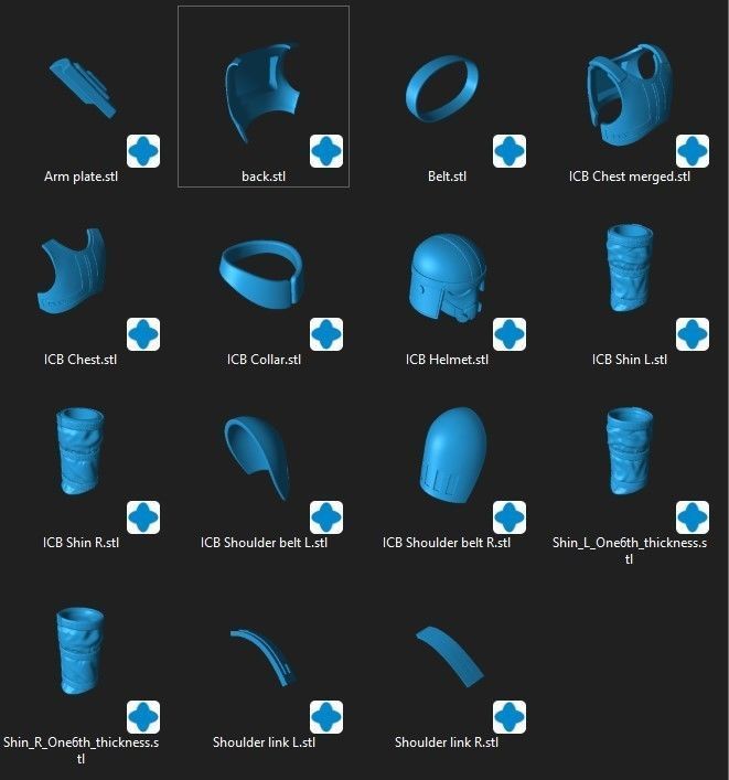 Imperial Combat Driver One12 Scale Custom 3D files 3D print model_4