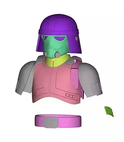Imperial Combat Driver Full Size Props 3D files 3D print model