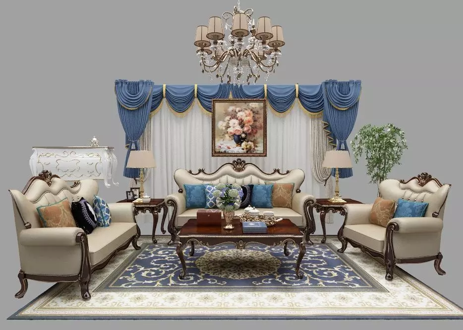 Interior Art - Furniture Series - Part 1 01 3D model