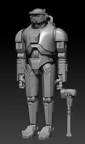 NEB-D One12 Scale Articulation STL 3D Files 3D print model