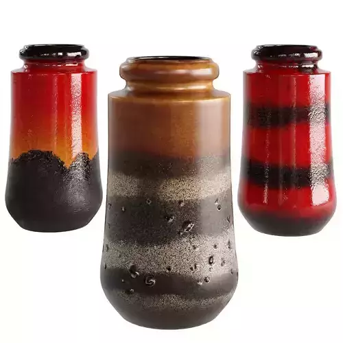 Lava 549 Vases by Scheurich