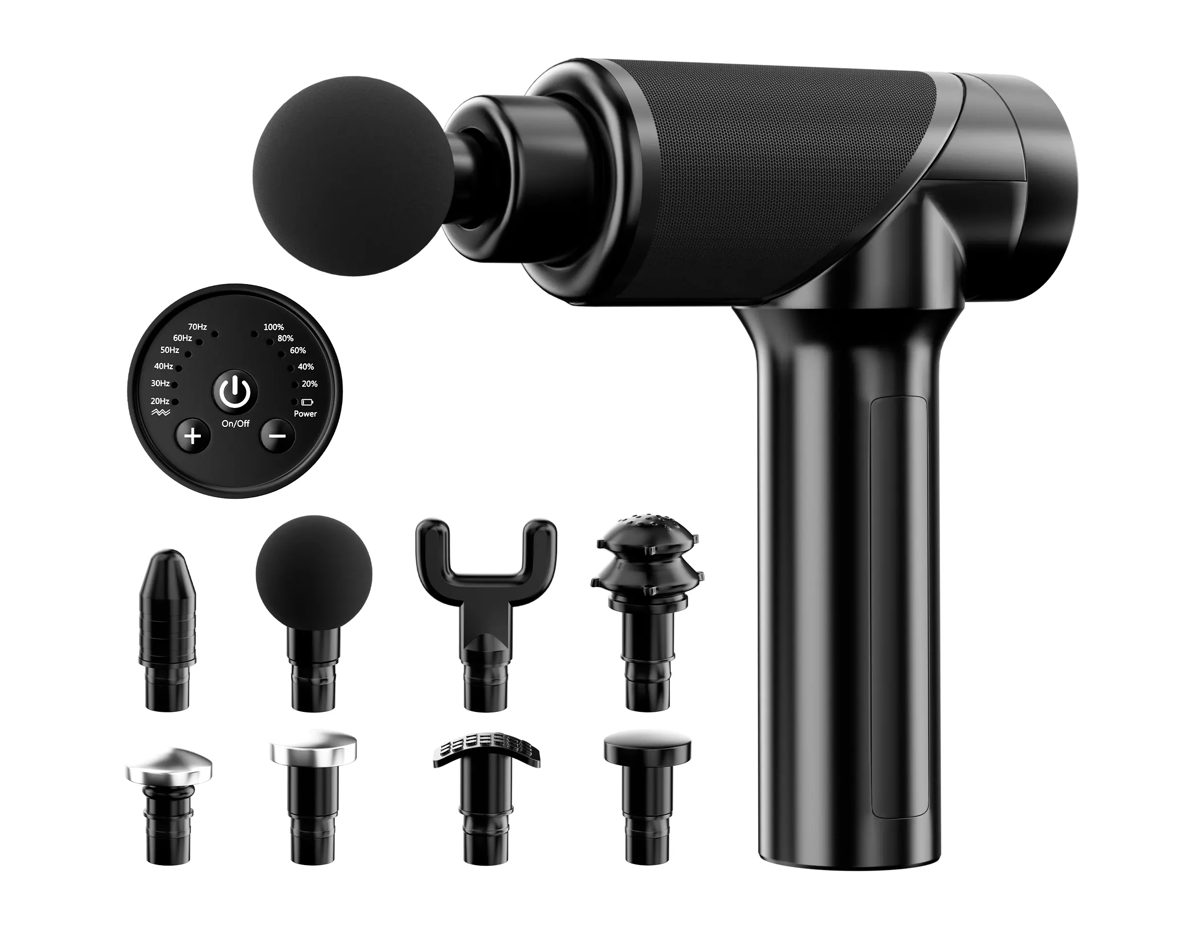 Massage gun 3D model_0