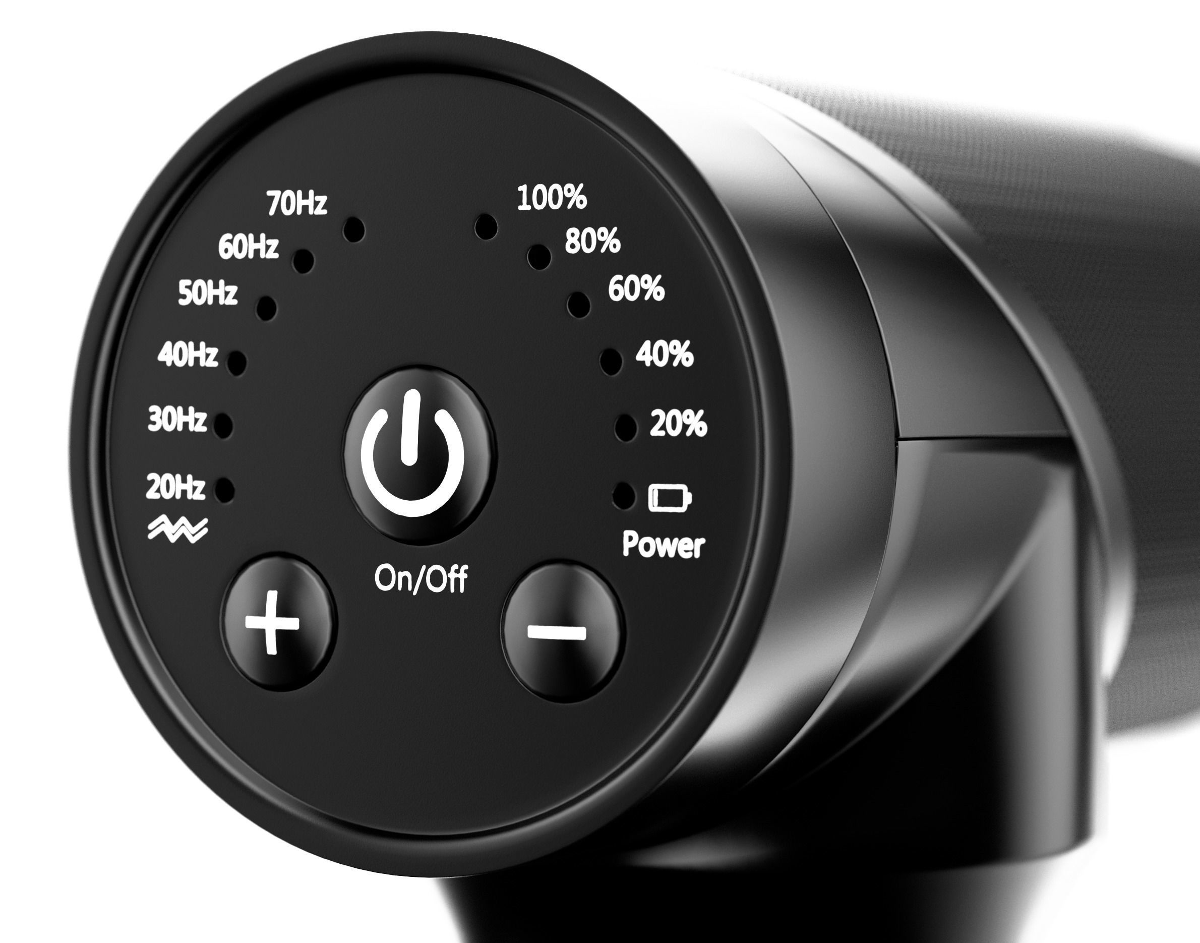 Massage gun 3D model_4