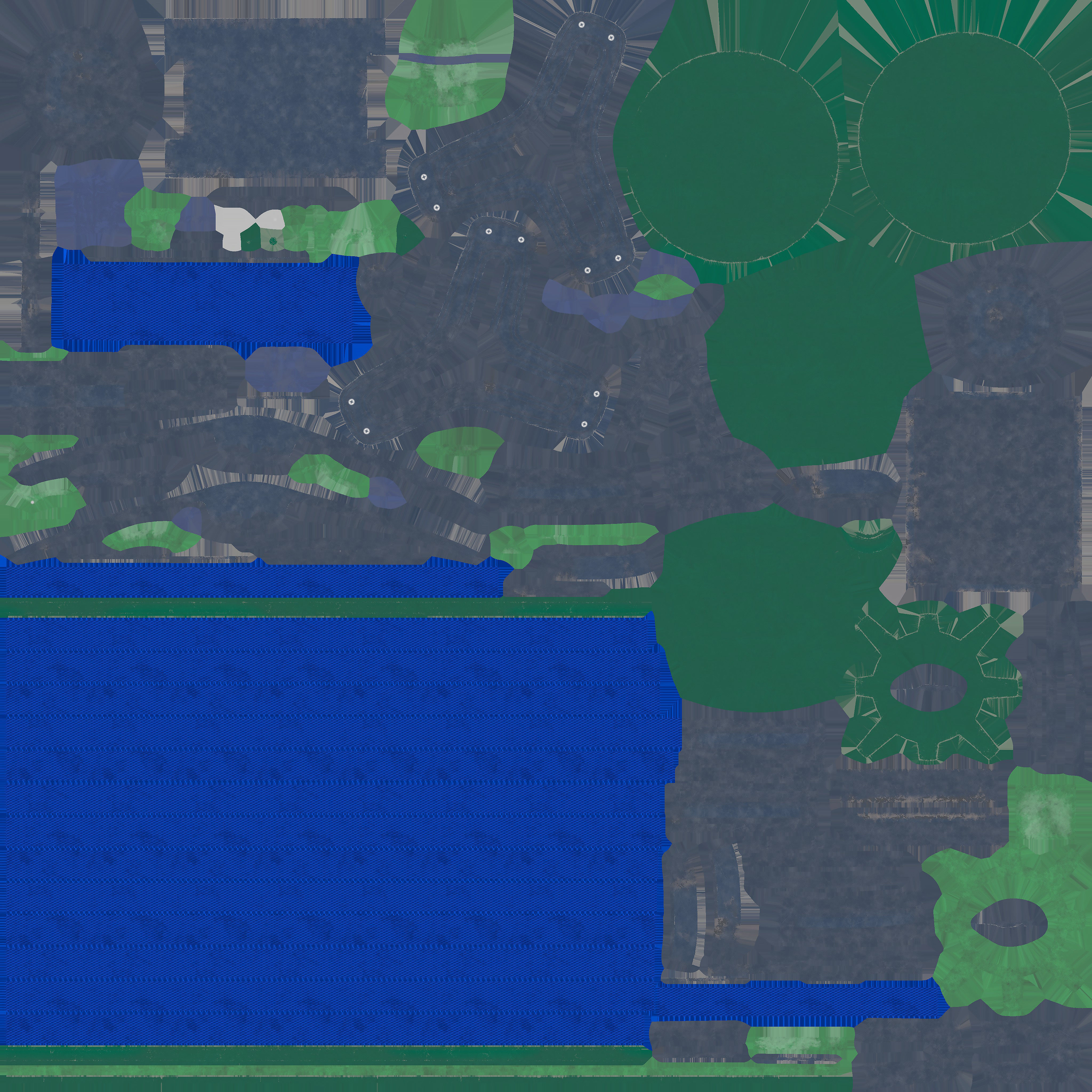 Game Ready Hose Reel Low-poly 3D model_19