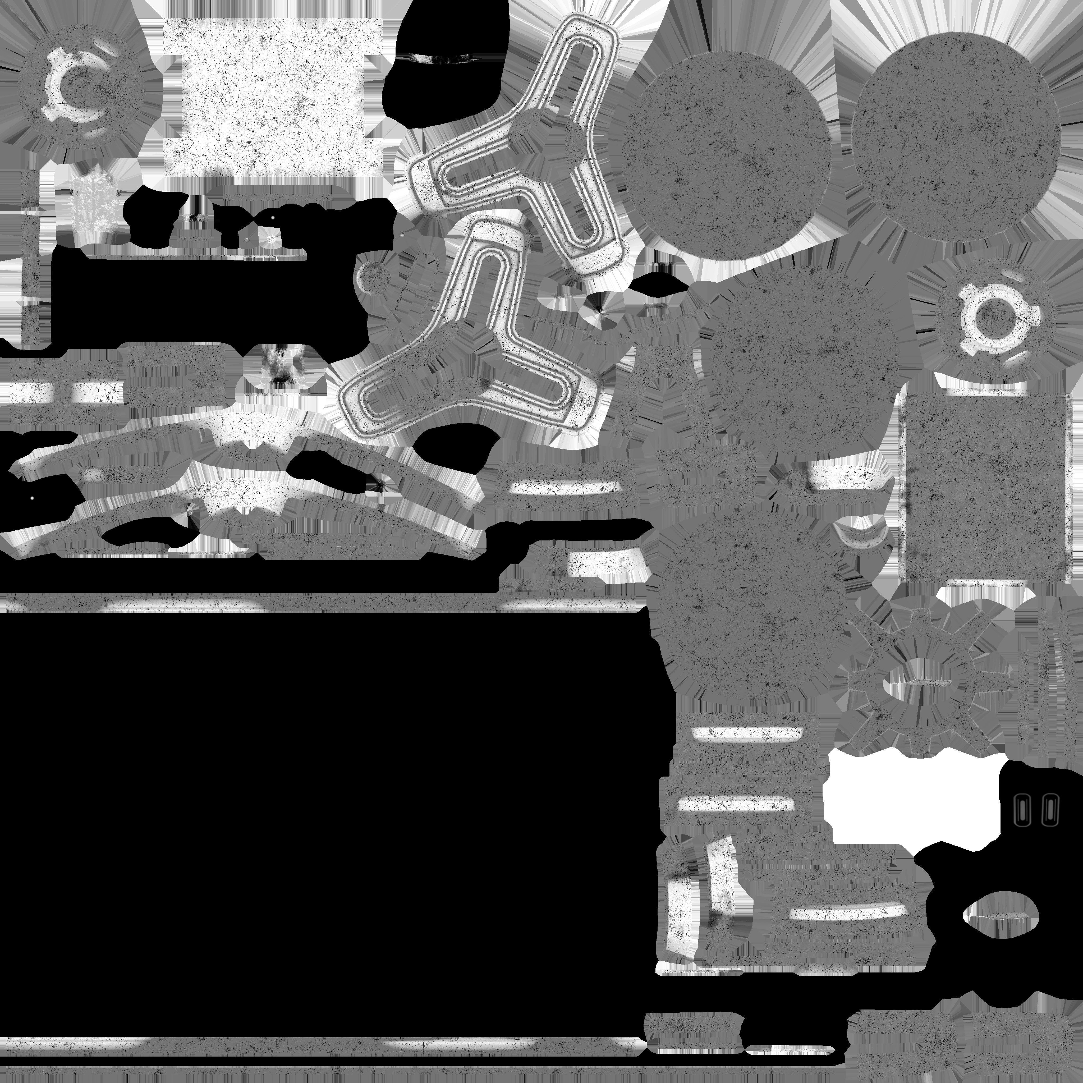 Game Ready Hose Reel Low-poly 3D model_15