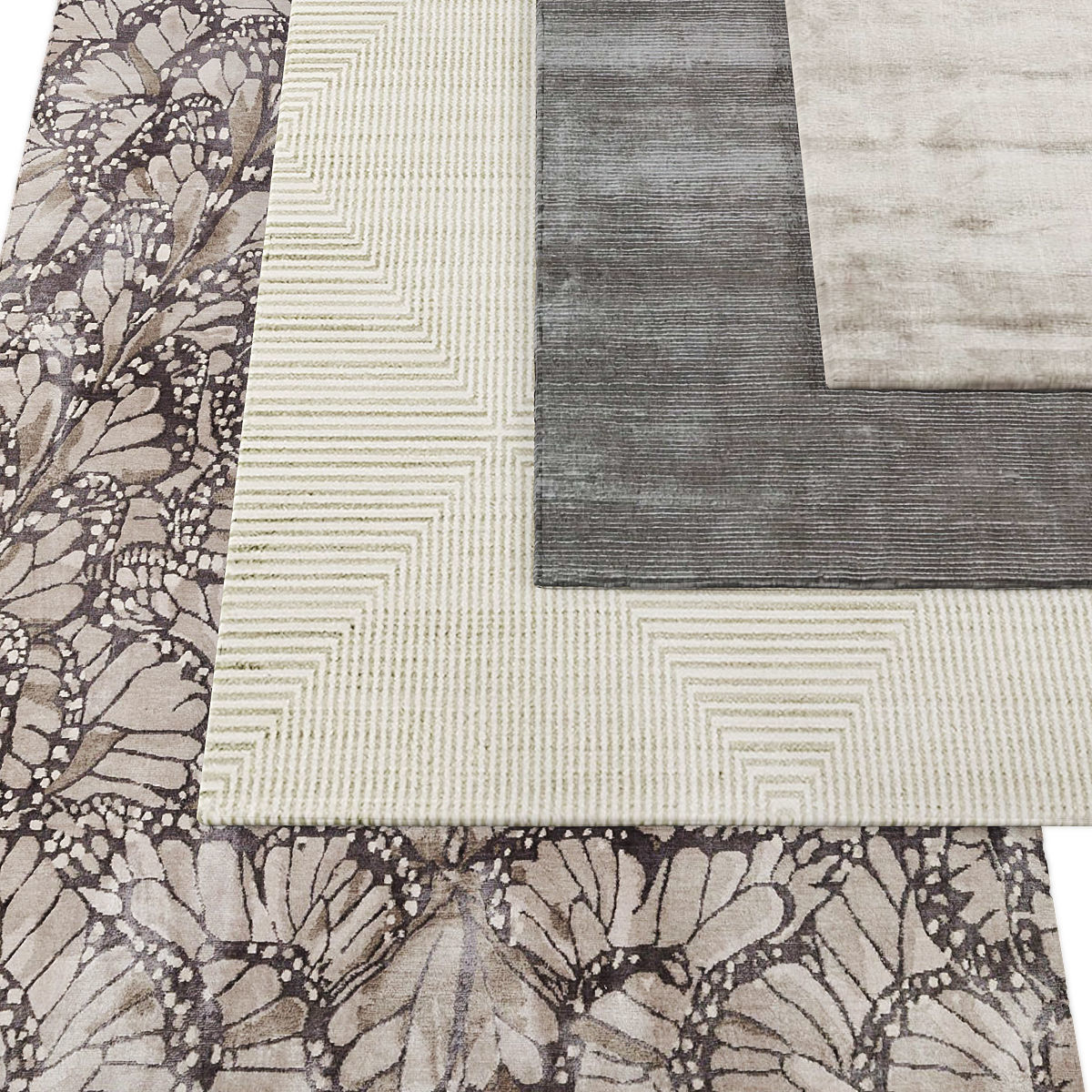 Rugs collection 353 Low-poly 3D model_1