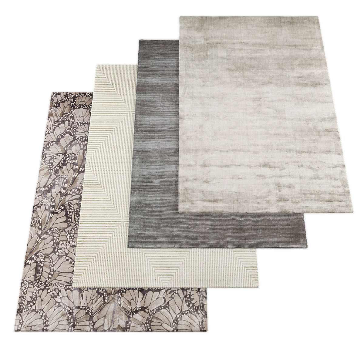 Rugs collection 353 Low-poly 3D model_2