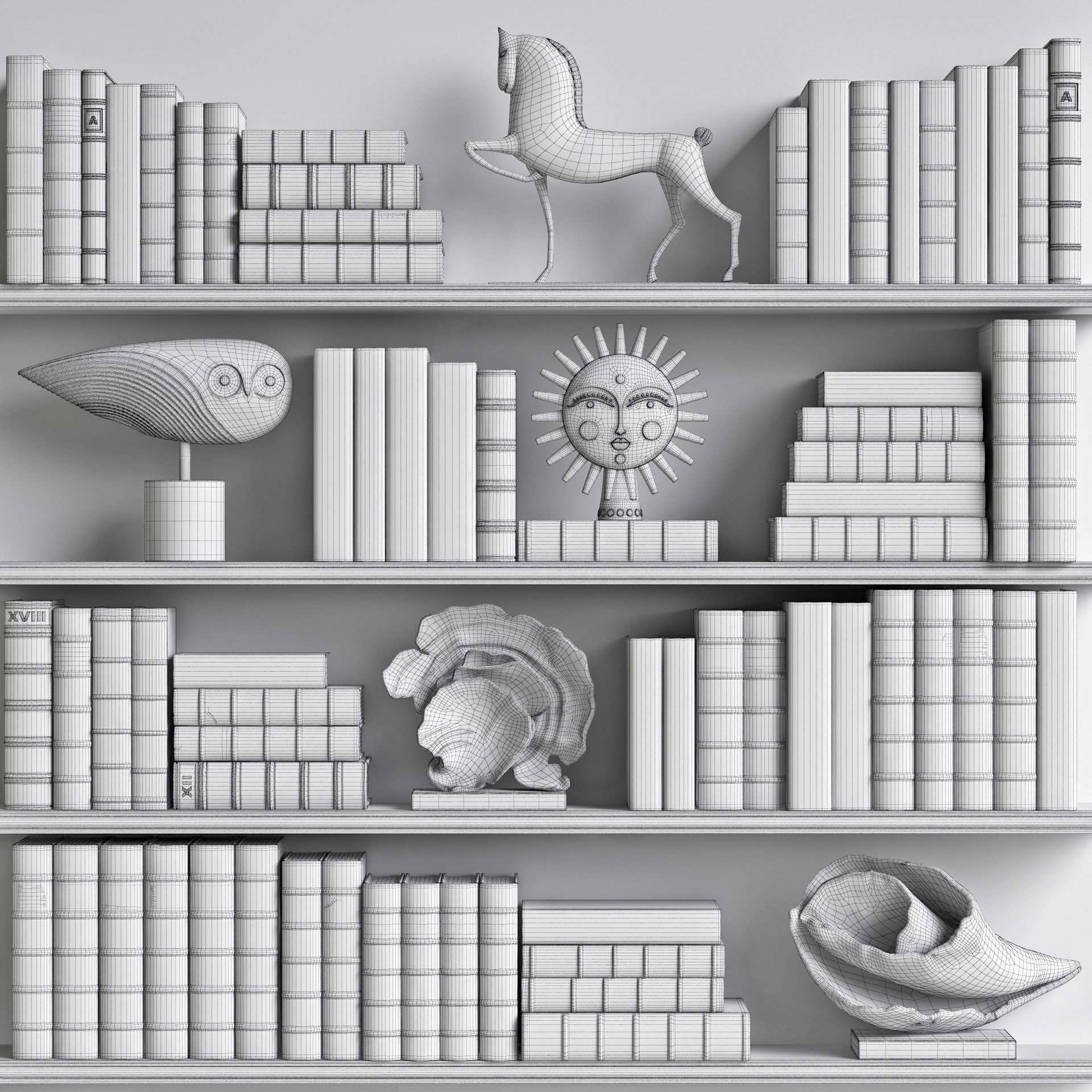 Decor Set 176 3D model_5