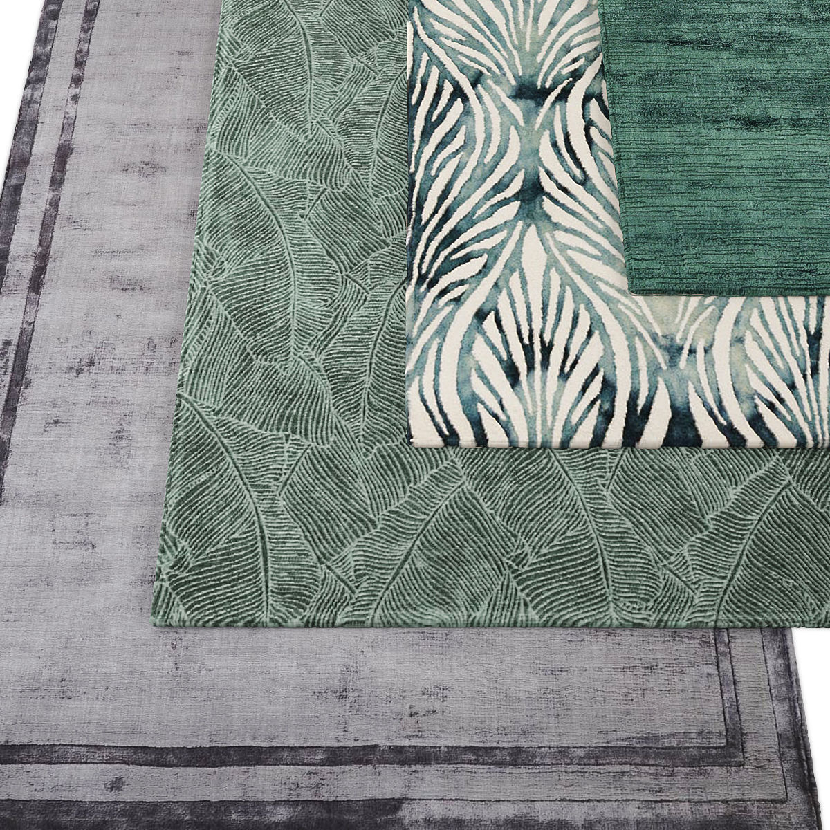 Rugs collection 357 Low-poly 3D model_1